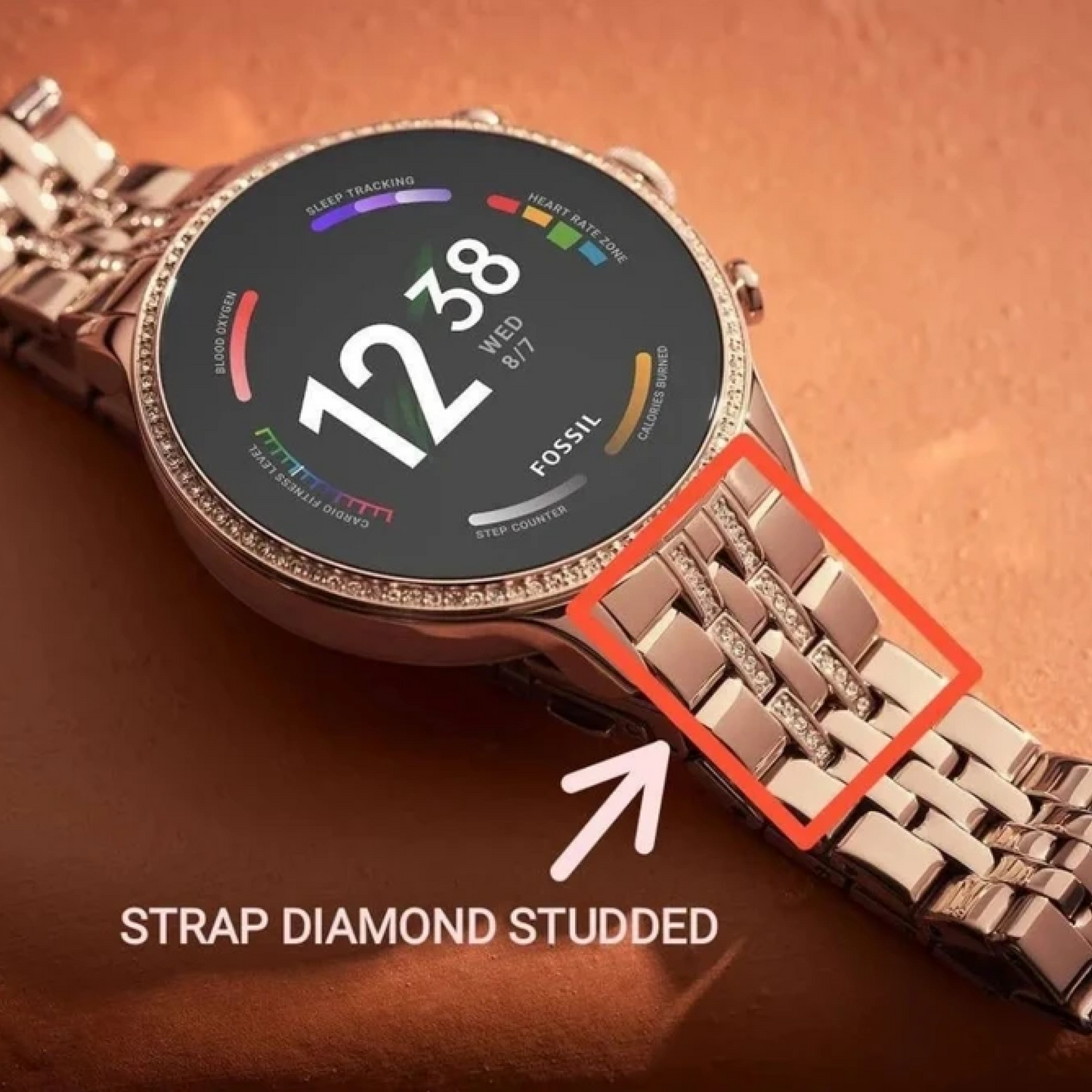 Bella Rose Gold Smartwatch