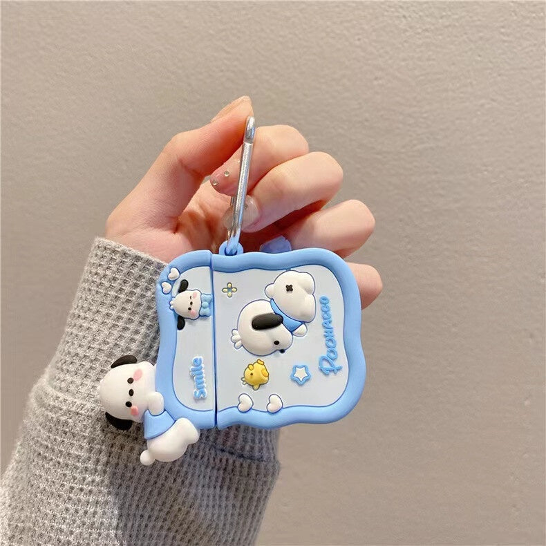 Poohacco Airpods pro Case Cover - Premium Silicon Cover
