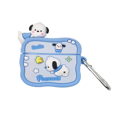 Poohacco Airpods pro Case Cover - Premium Silicon Cover