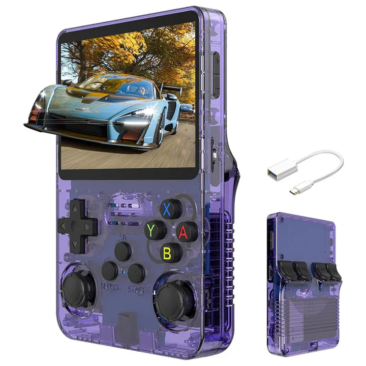 gaming console purple variant