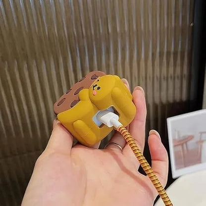 Brown Biscuit Bear Charger Case