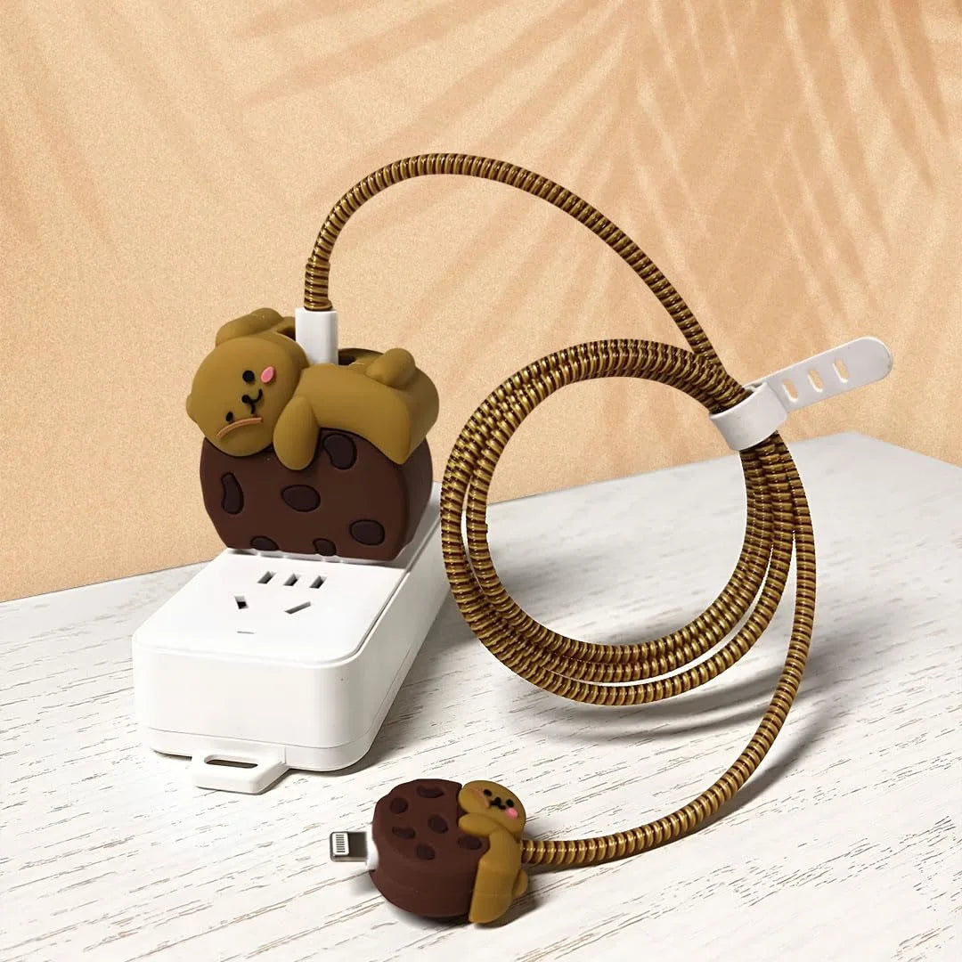 Brown Biscuit Bear Charger Case