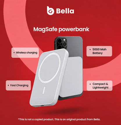 Bella MagSafe Wireless 5000mAh PowerBank