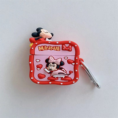 Minnie Style Airpods Case – Soft Silicone Cover