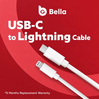 Bella USB-C to Lightning Cable(1m)