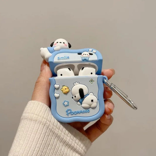 Poohacco Airpods pro Case Cover - Premium Silicon Cover