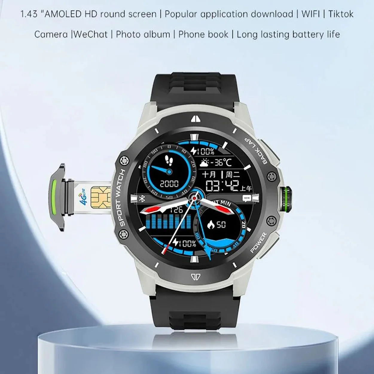 G15 Pro 5G Smartwatch